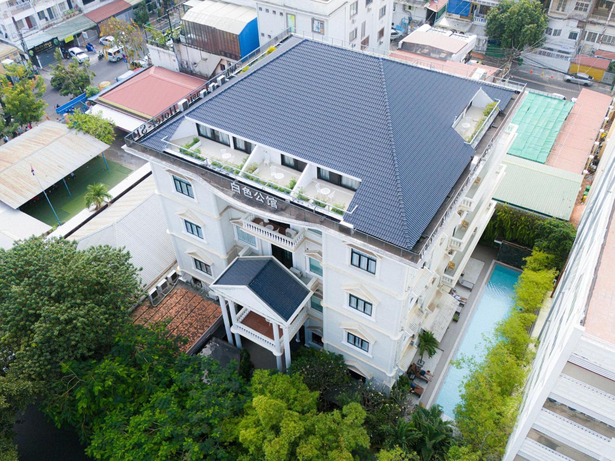 Hotel White Mansion 白色公馆 Phnom Penh Zewnętrze zdjęcie