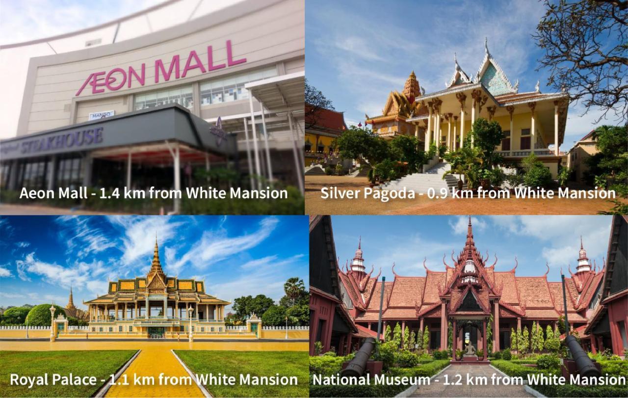 Hotel White Mansion 白色公馆 Phnom Penh Zewnętrze zdjęcie